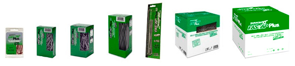 Fastap Screws - <h1>Fastap Plus<sup>®</sup>  For Decks, Stairs, Cedar, Redwood Or Any Exterior Carpentry</h1><br><h3><i>Available in three head styles and three drive types in sizes up to 6'' all with premium DuracoatXT<sup>®</sup> corrosion protection</i></h3>